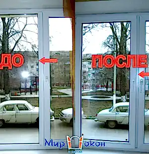 Установка и замена створки окна