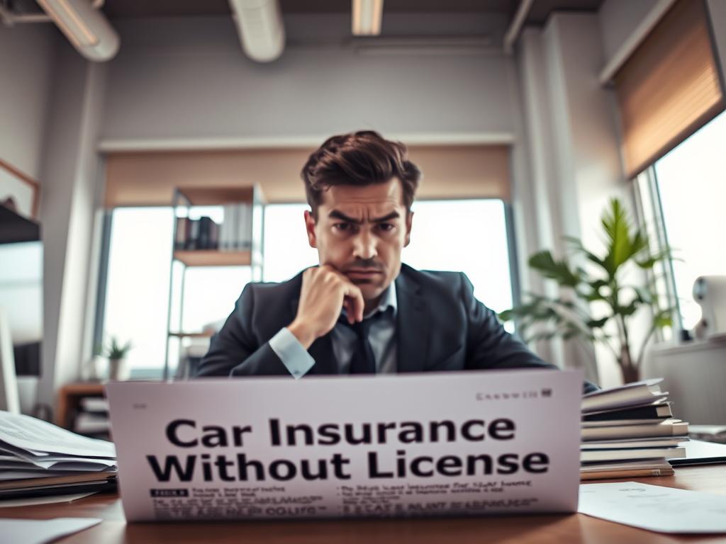 car insurance without license