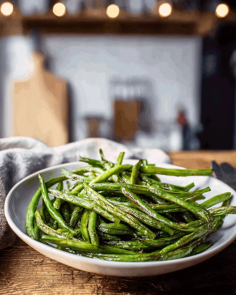 Air Fried Green Beans