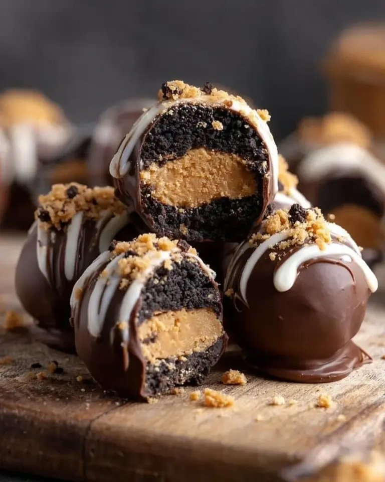 Decadent Peanut Butter Oreo Truffles ready to delight your taste buds