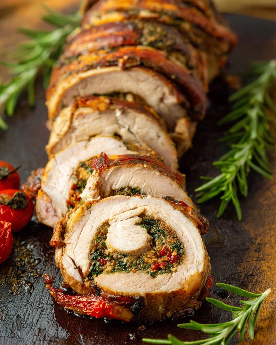 Stuffed Pork Tenderloin