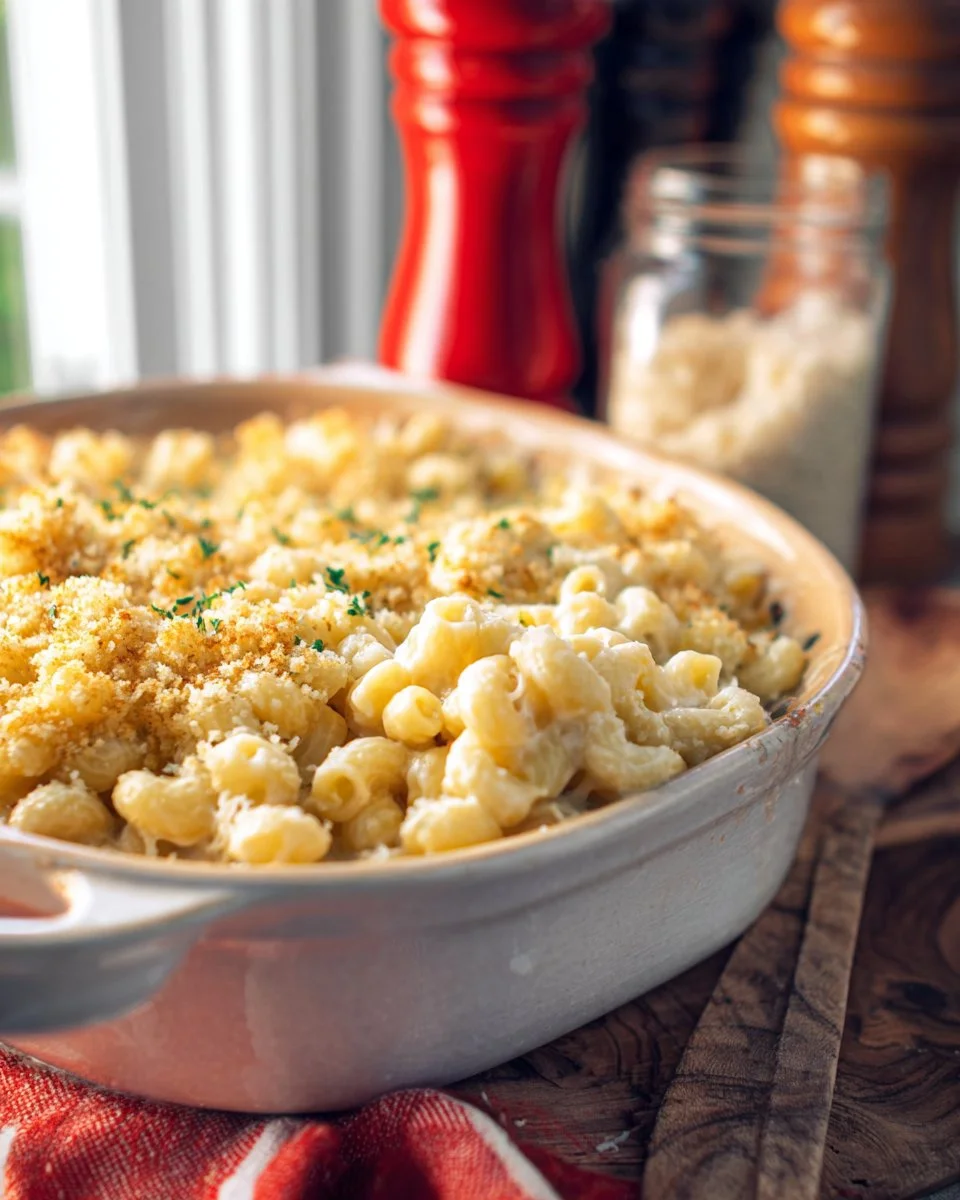 White Cheddar Mac and Cheese