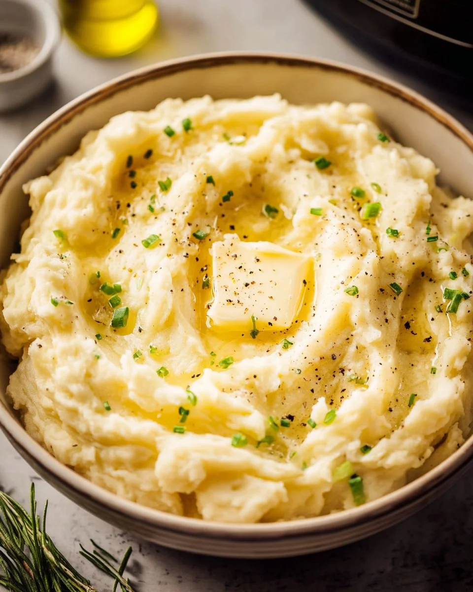Slow Cooker Mashed Potatoes