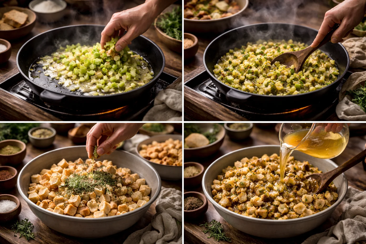 My Grandma's Secret For Perfect Thanksgiving Turkey Stuffing
