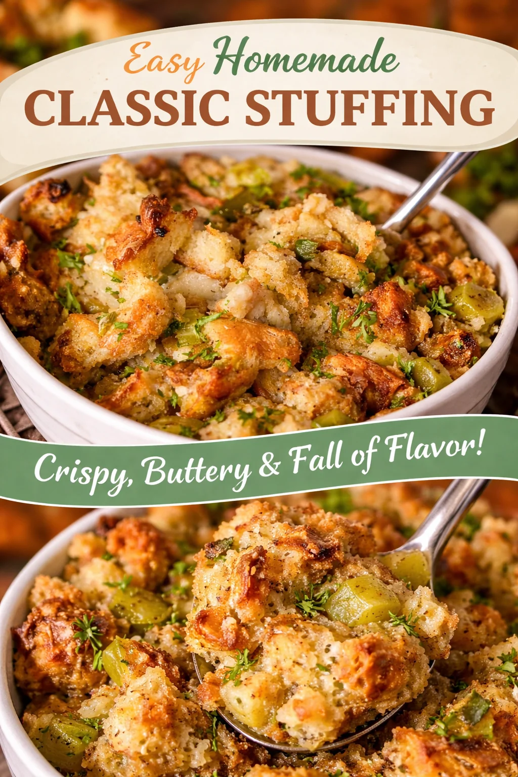Grandma's Thanksgiving Turkey Stuffing