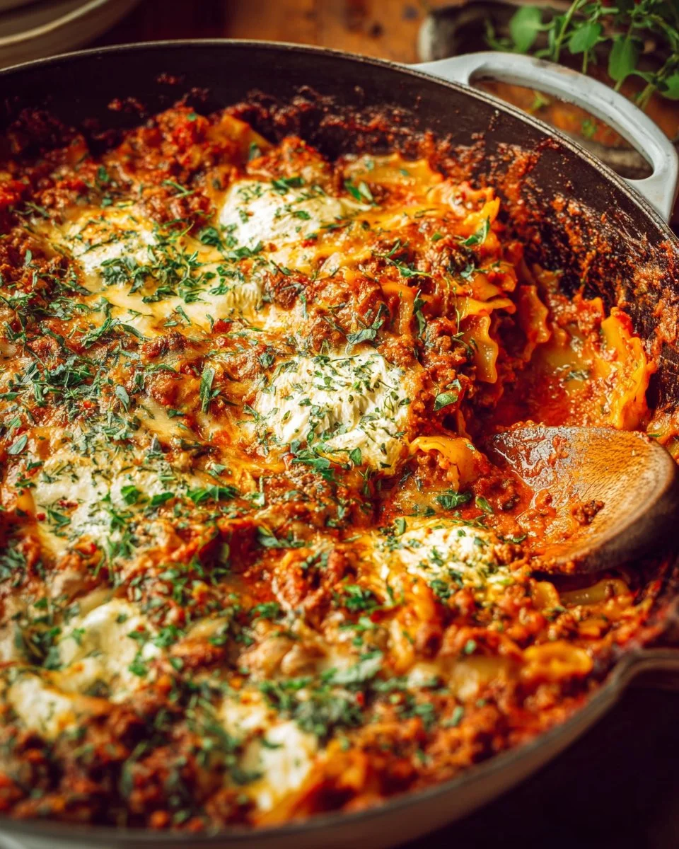 Skillet Lasagna