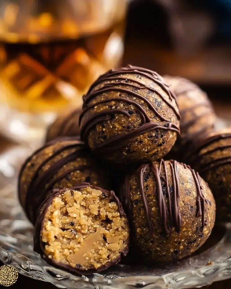 Skrewball Whiskey Balls with a touch of sweetness and saltiness.