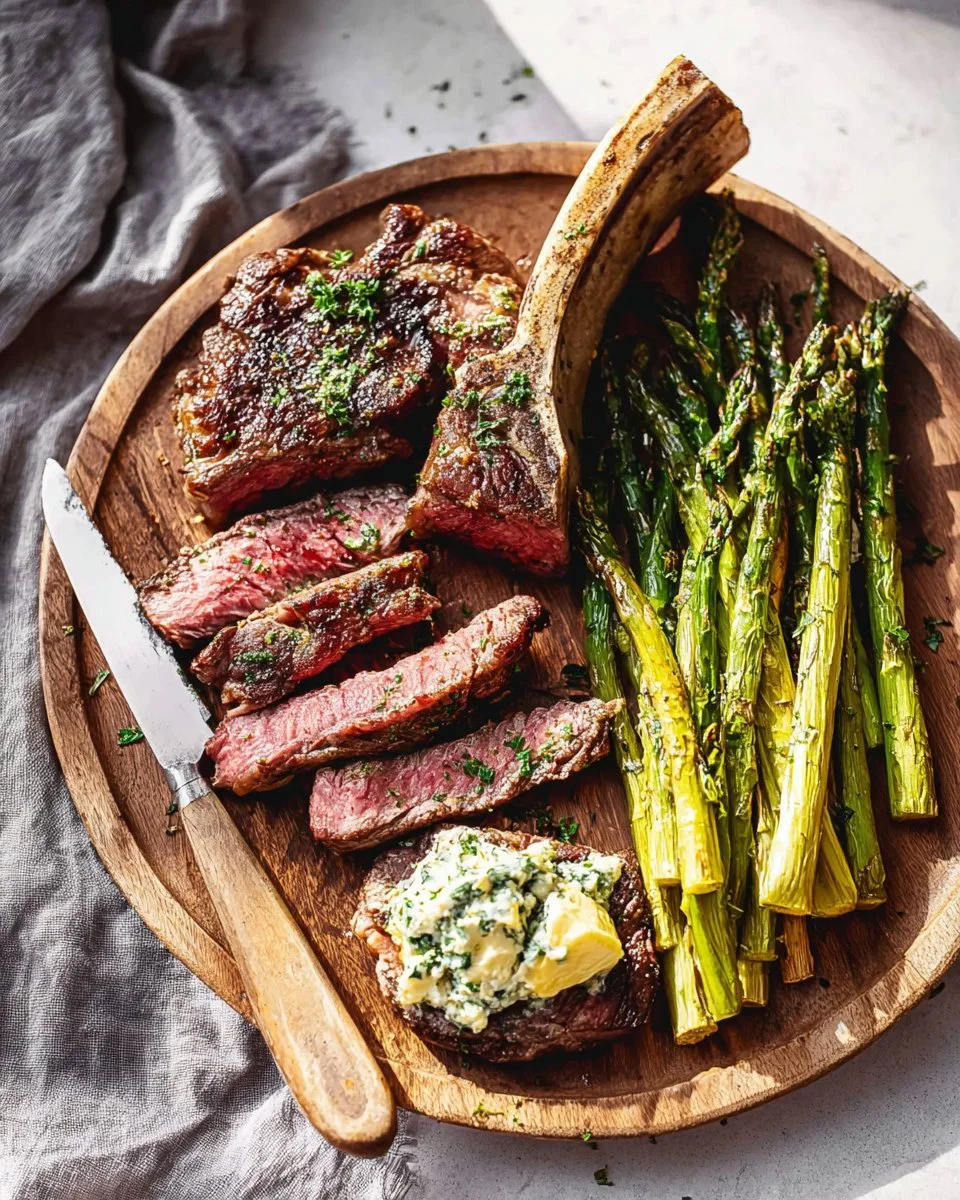 Perfectly cooked air fryer steak served on a plate, showcasing juicy and tender texture.