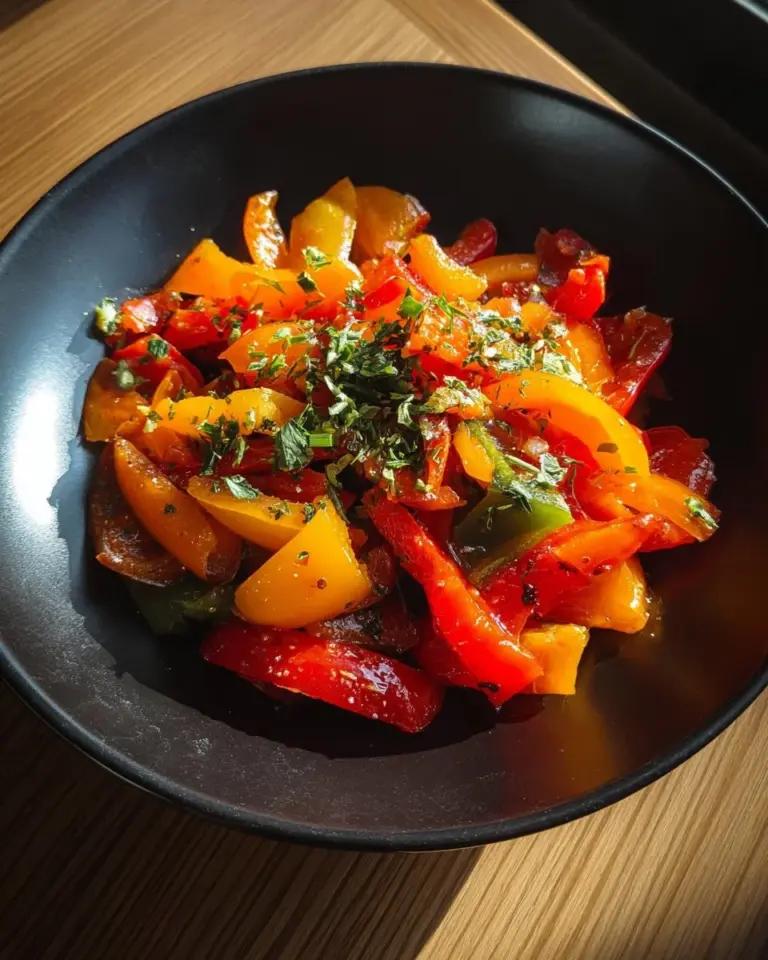 Colorful 20 minute vegetable stir-fry with fresh vegetables in a skillet