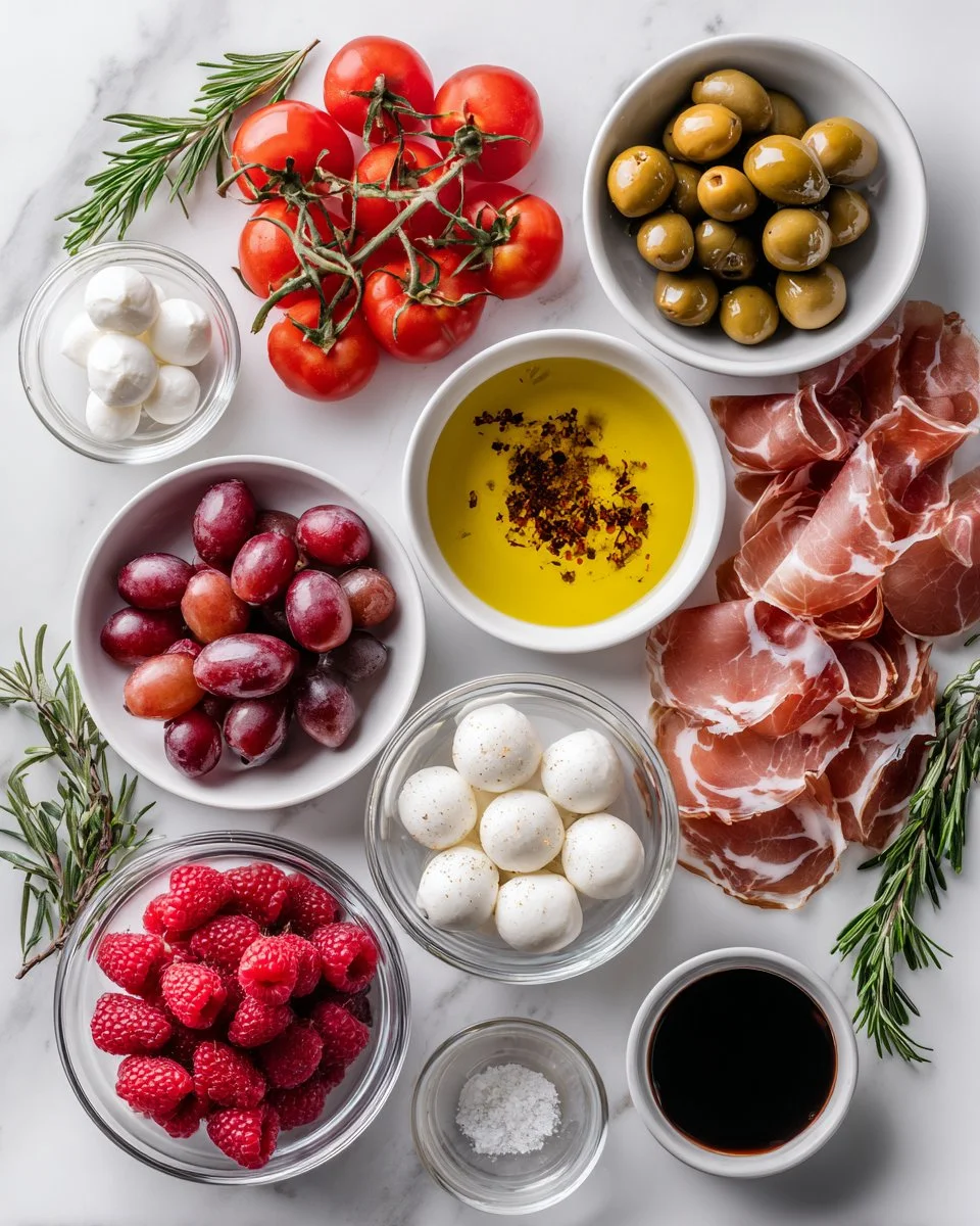 Antipasti Christmas Wreath