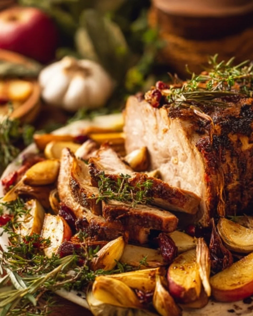 Apple Cider Brined Pork Loin