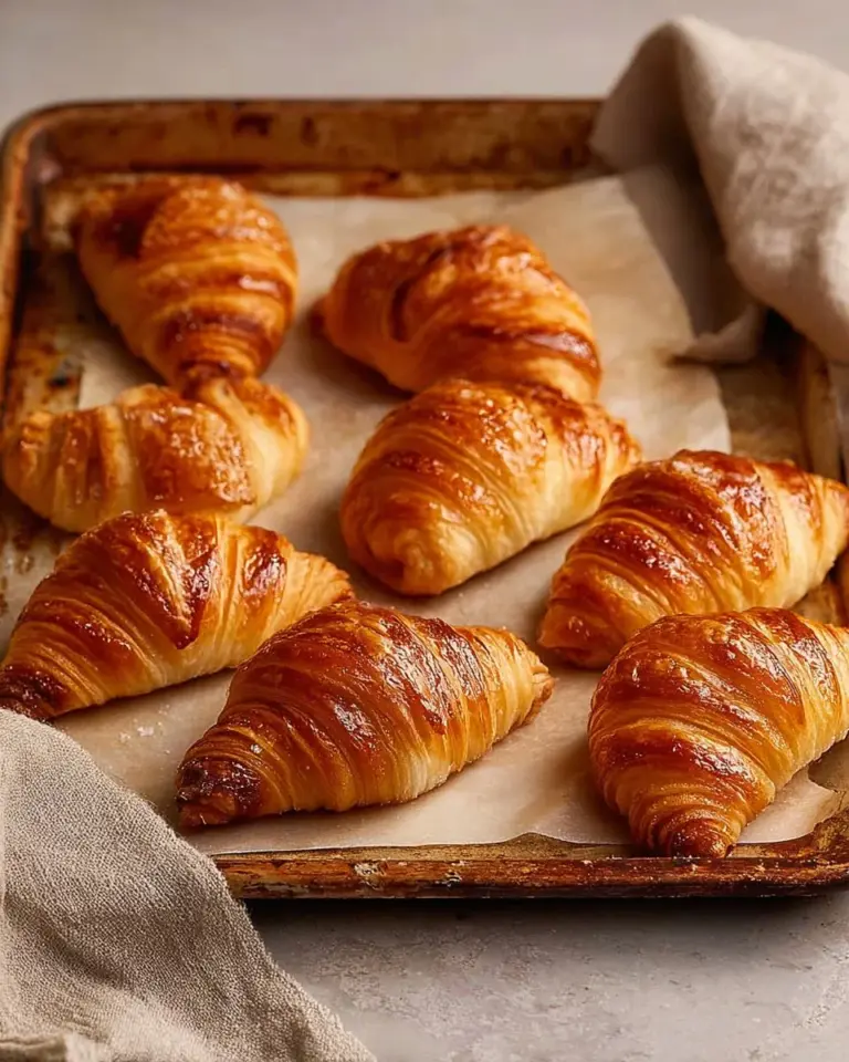 Freshly baked apple turnovers with golden crust and spiced apple filling