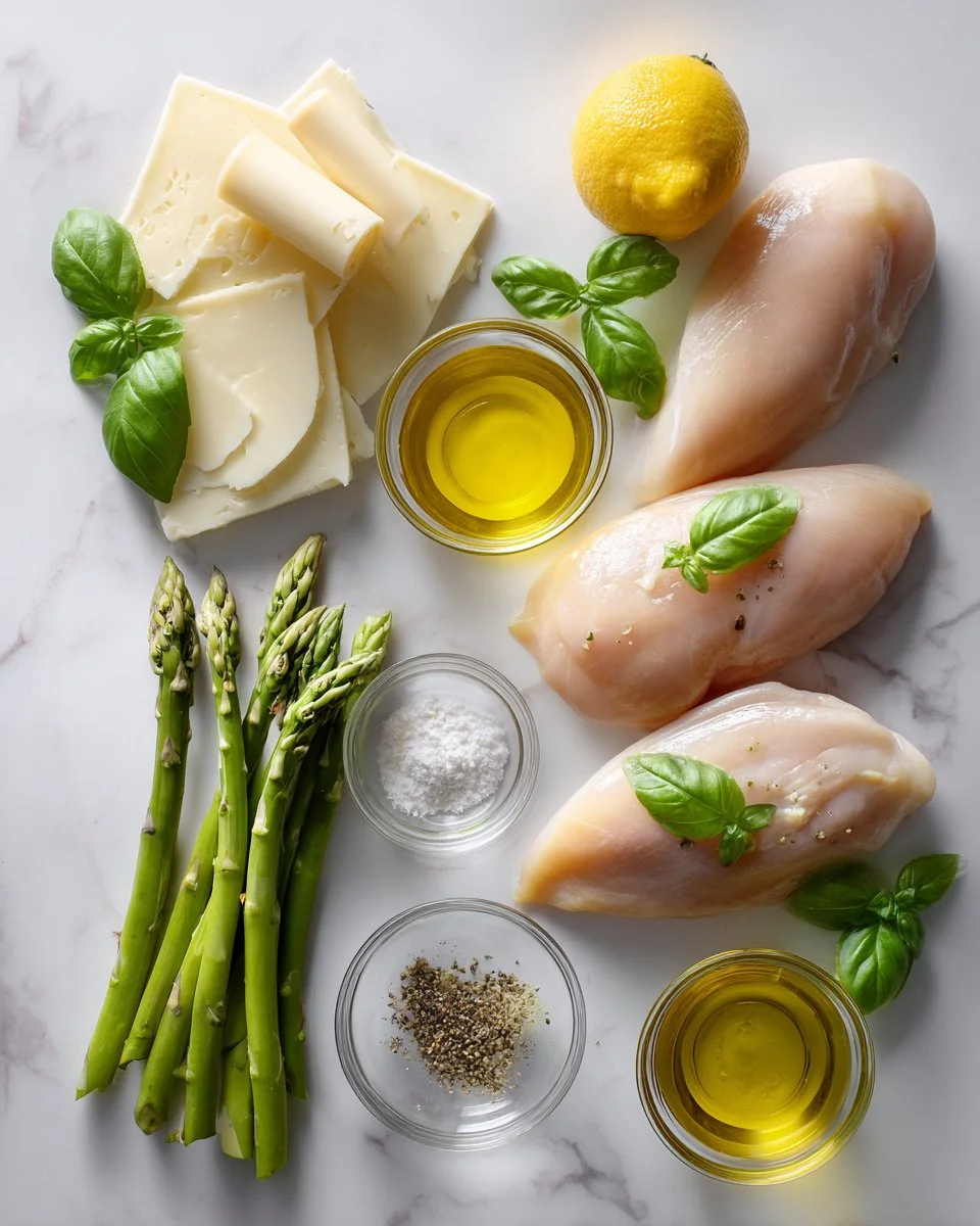 Asparagus Stuffed Chicken Breasts