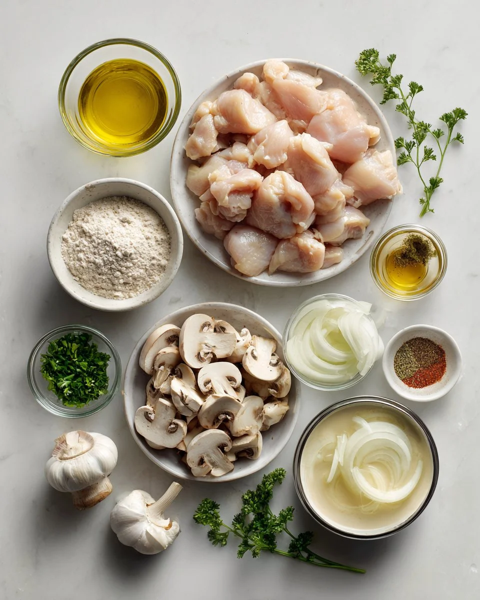 Baked Chicken Stroganoff