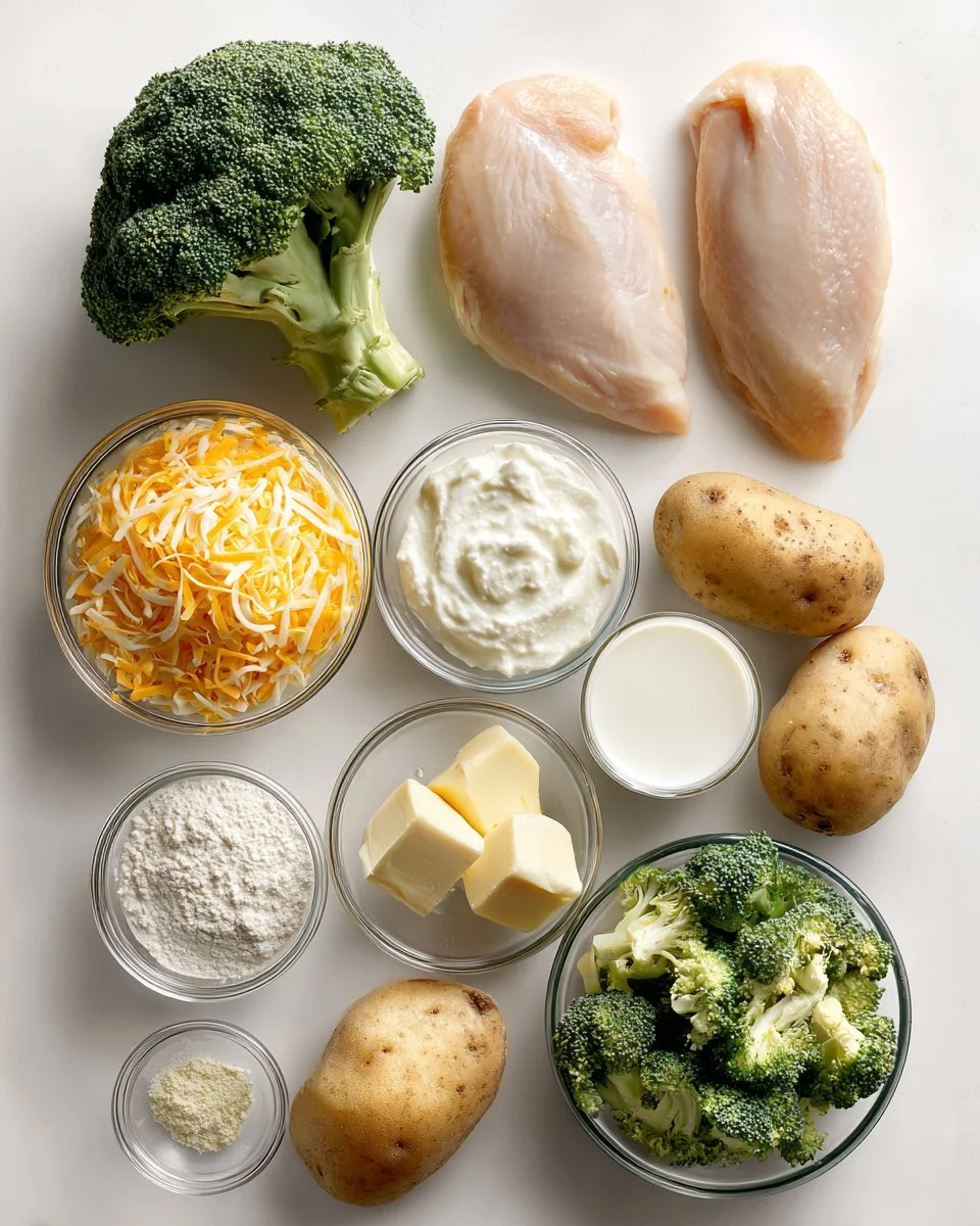Baked Potato Chicken and Broccoli Casserole