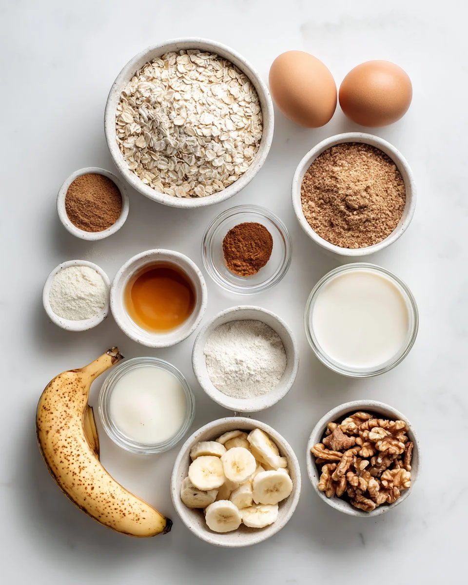 Banana Bread Baked Oats