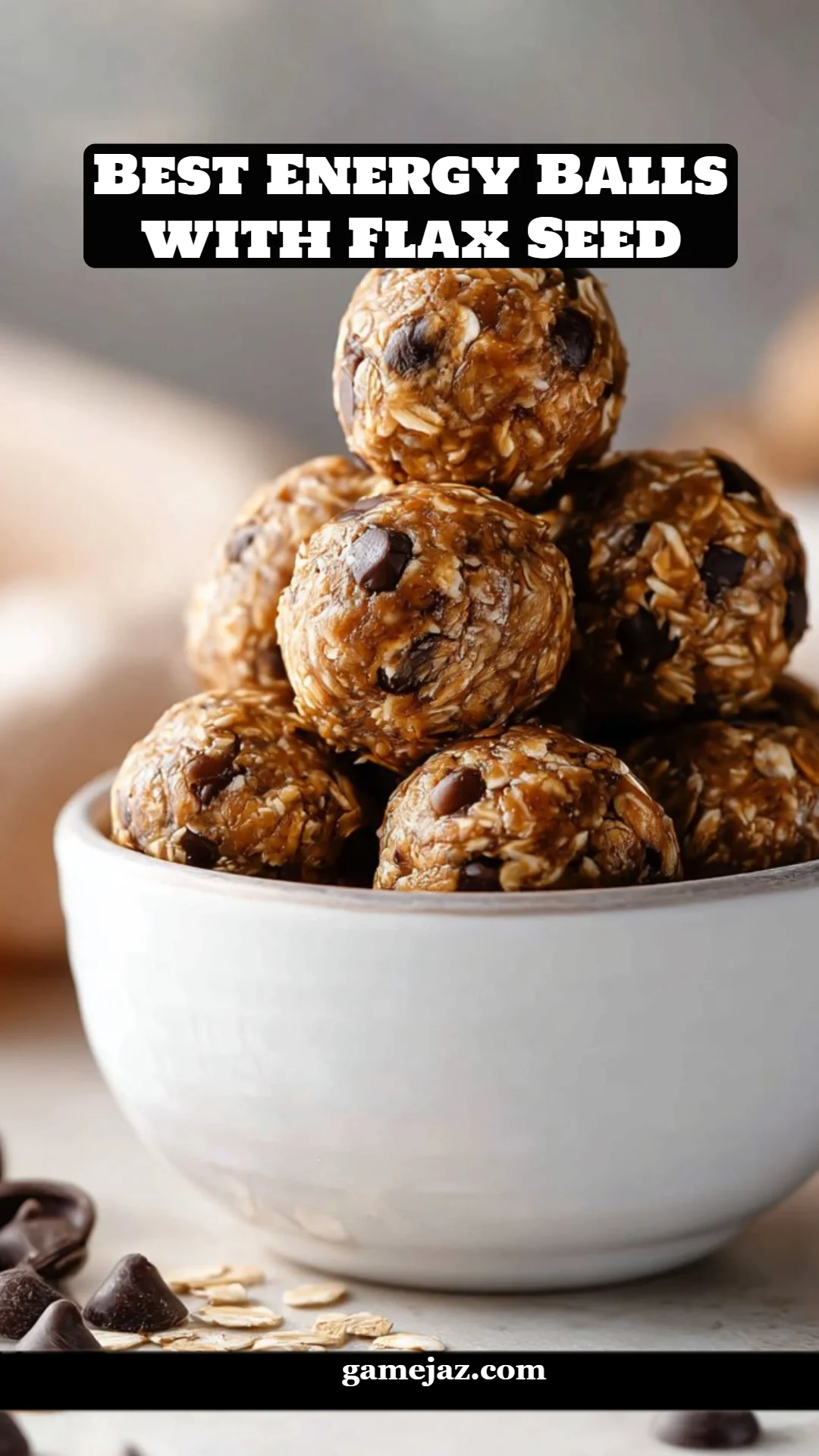Best Energy Balls with Flax Seed