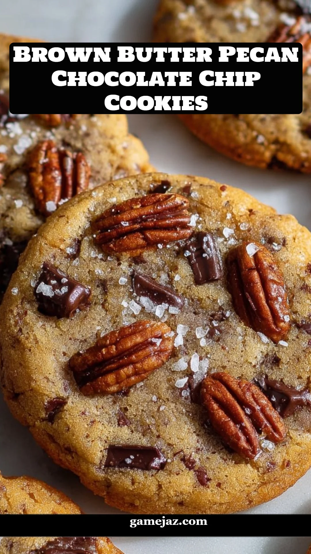Brown Butter Pecan Chocolate Chip Cookies