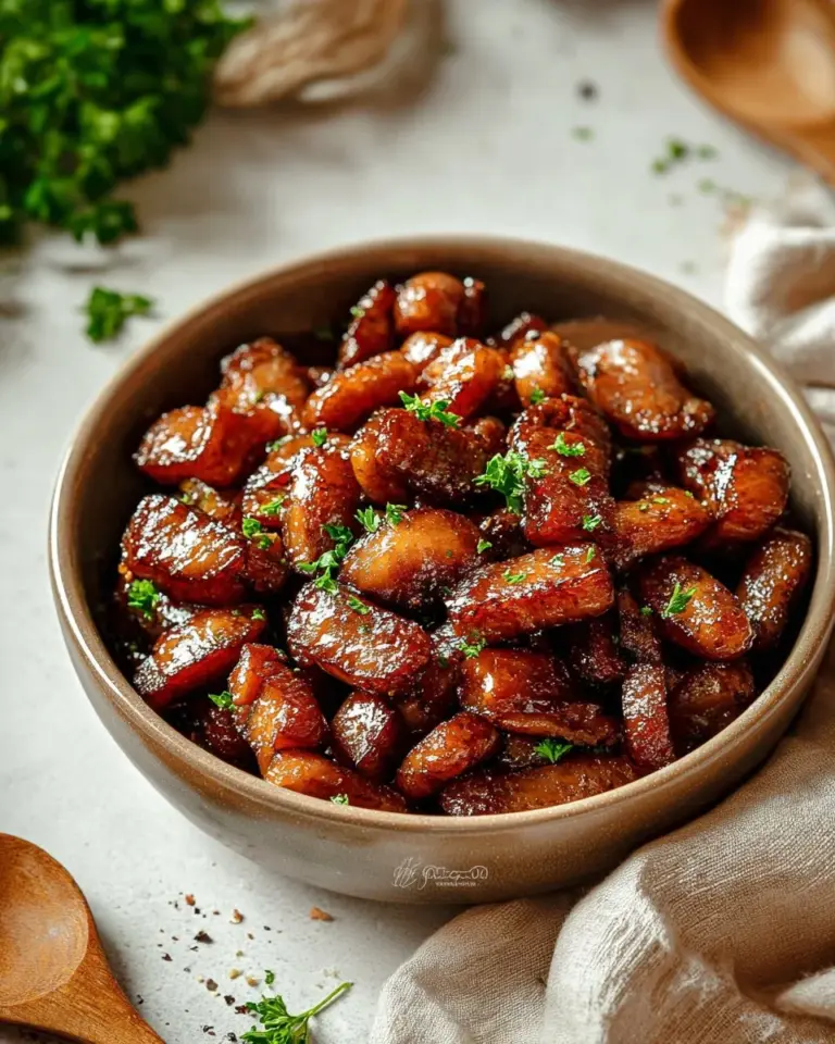 Delicious Brown Sugar Bacon Little Smokies served on a platter