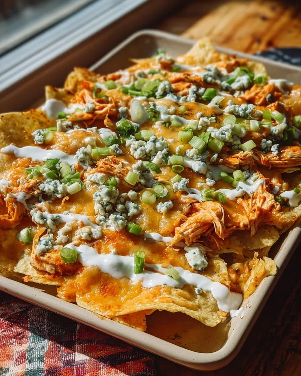 Buffalo Chicken Nachos