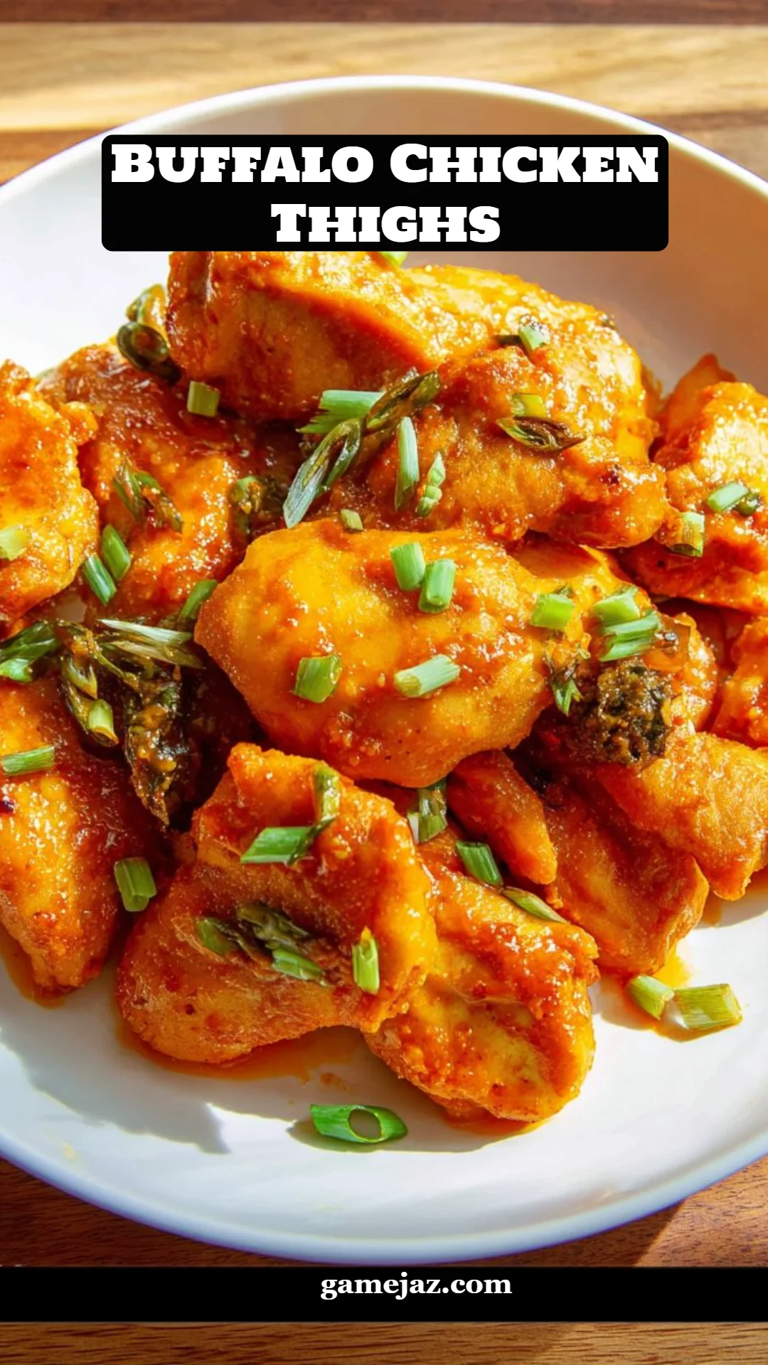 Buffalo Chicken Thighs