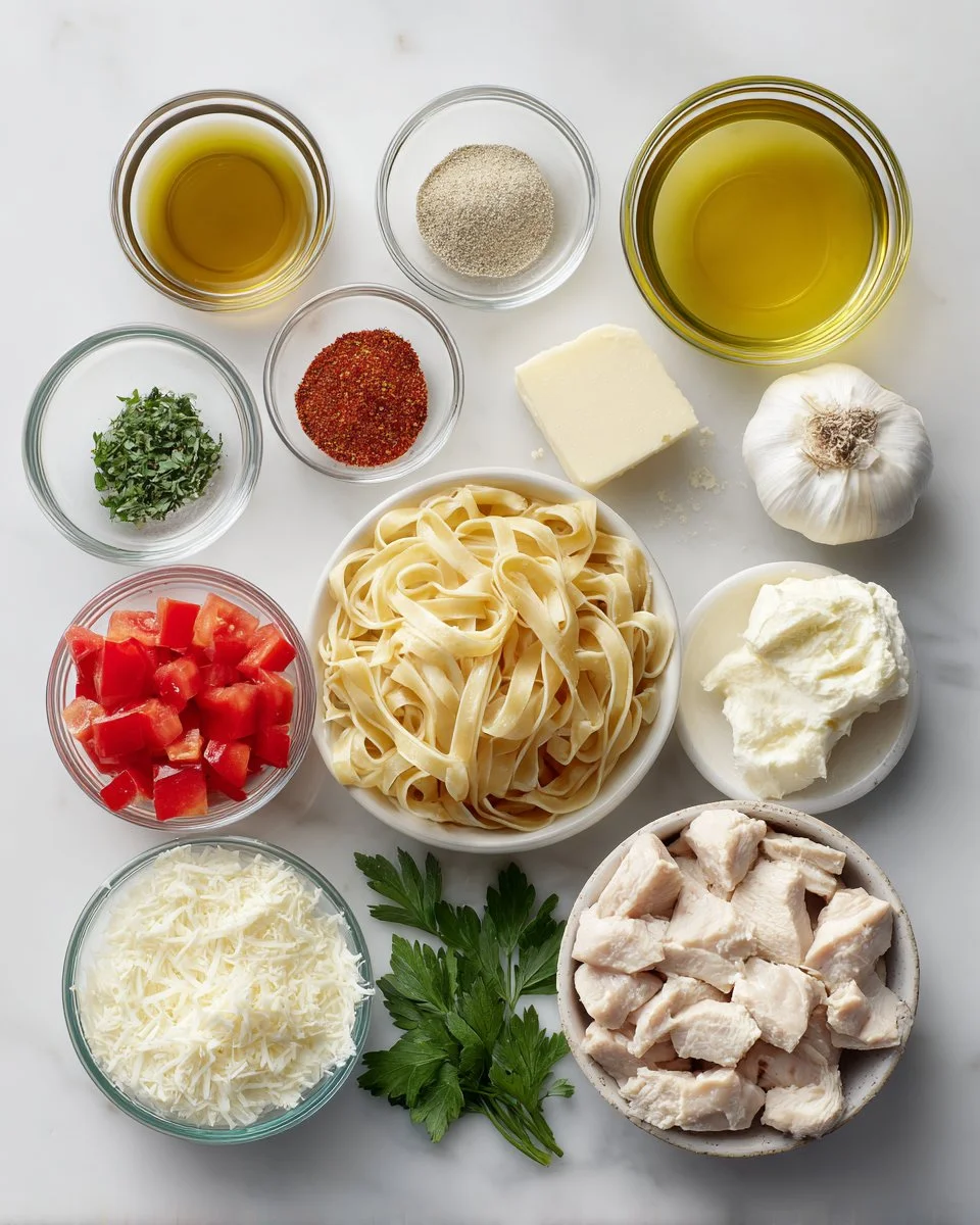 Cajun Chicken Fettuccine Alfredo