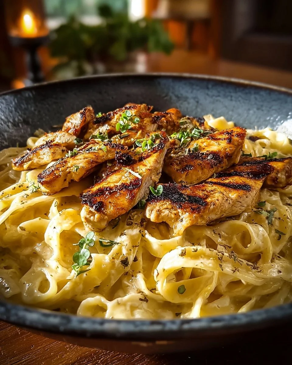 Cajun Chicken Fettuccine Alfredo