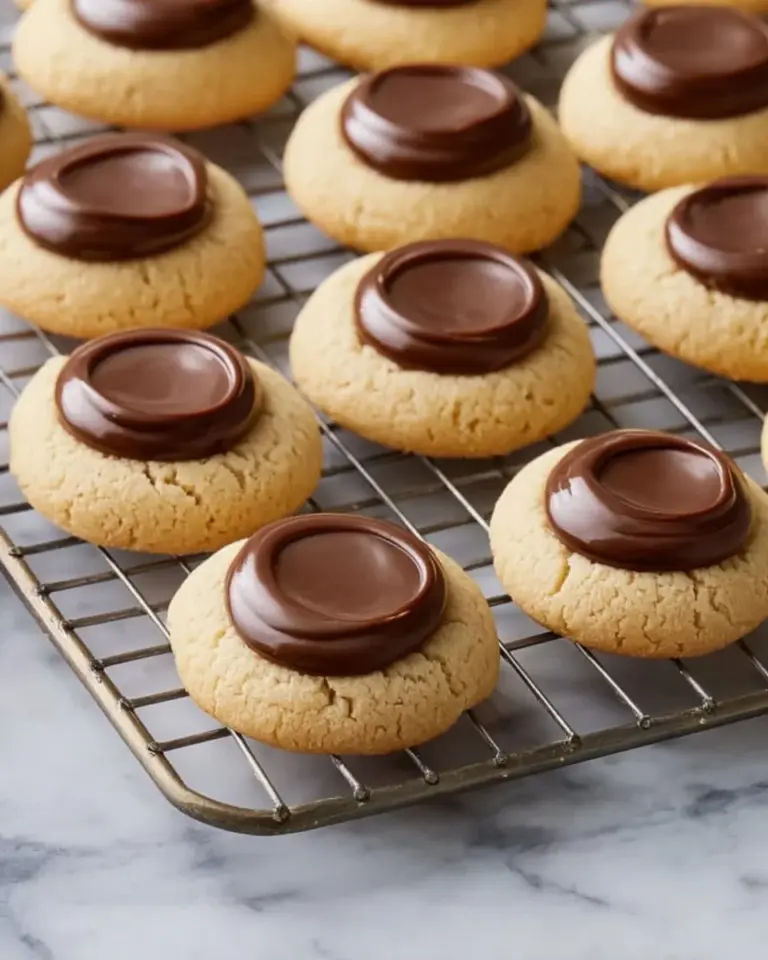 Delicious Caramel Chocolate Cookies with rich chocolate and caramel filling