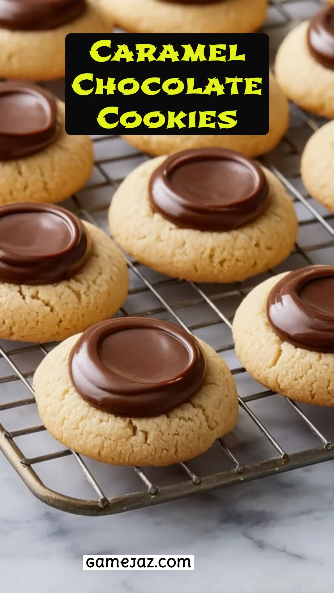 Caramel Chocolate Cookies