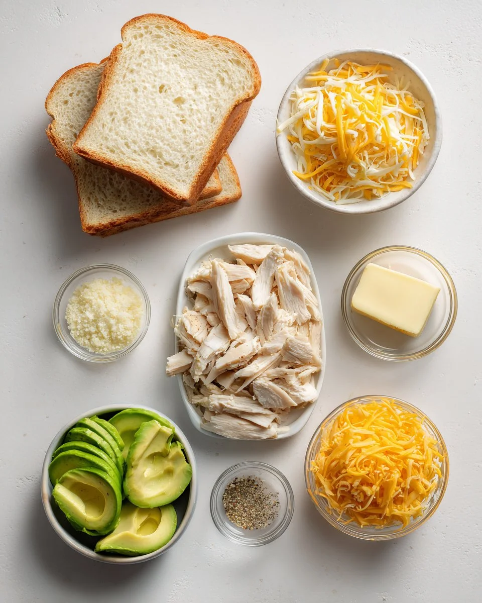 Chicken Avocado Melt Sandwich
