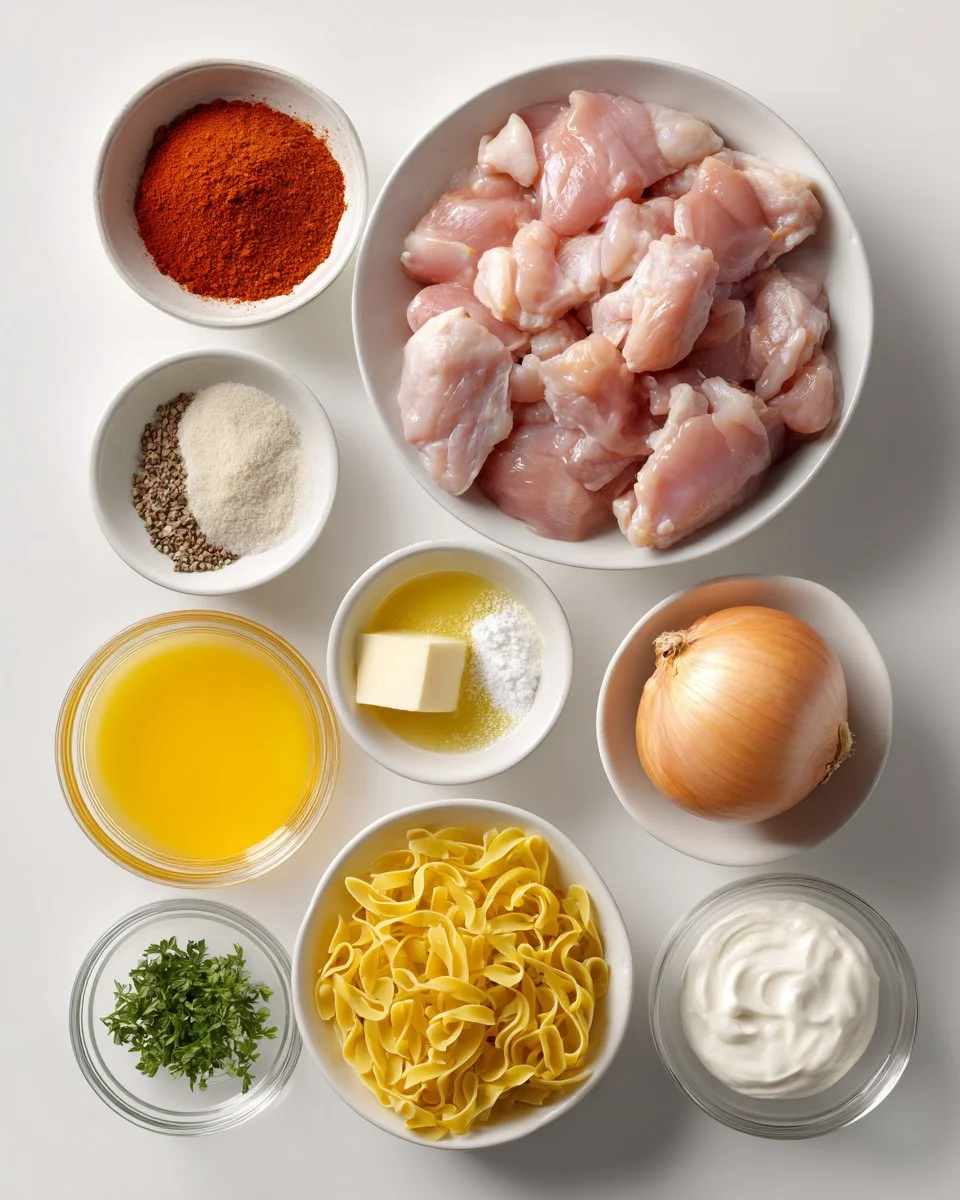 Chicken Paprikash