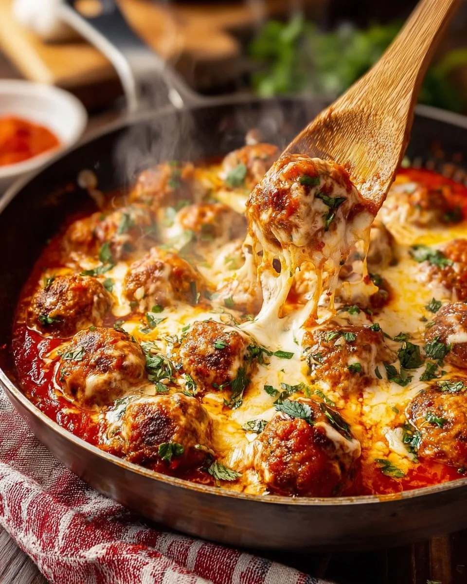 Chicken Parmesan Meatballs