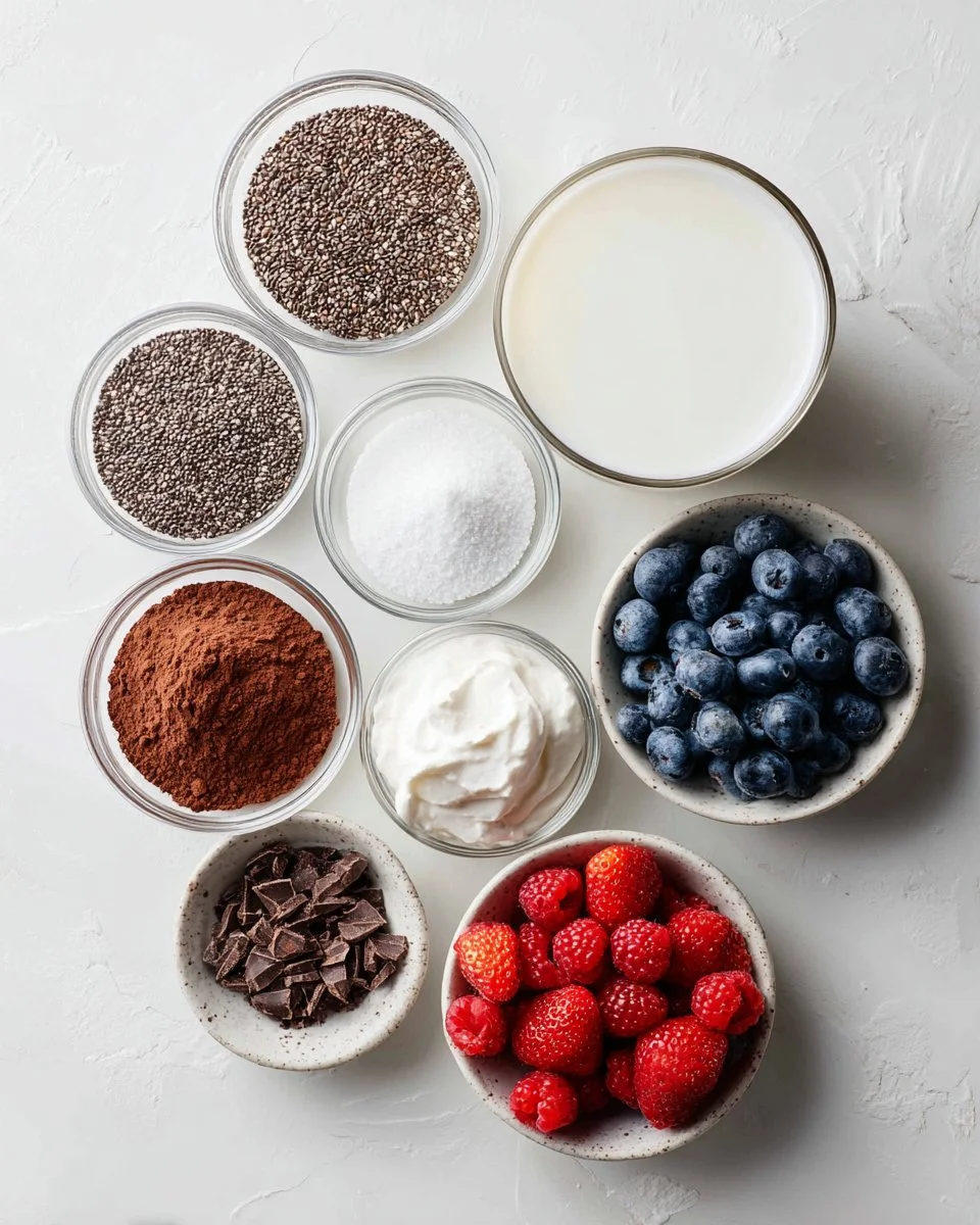 Chocolate Chia Mousse