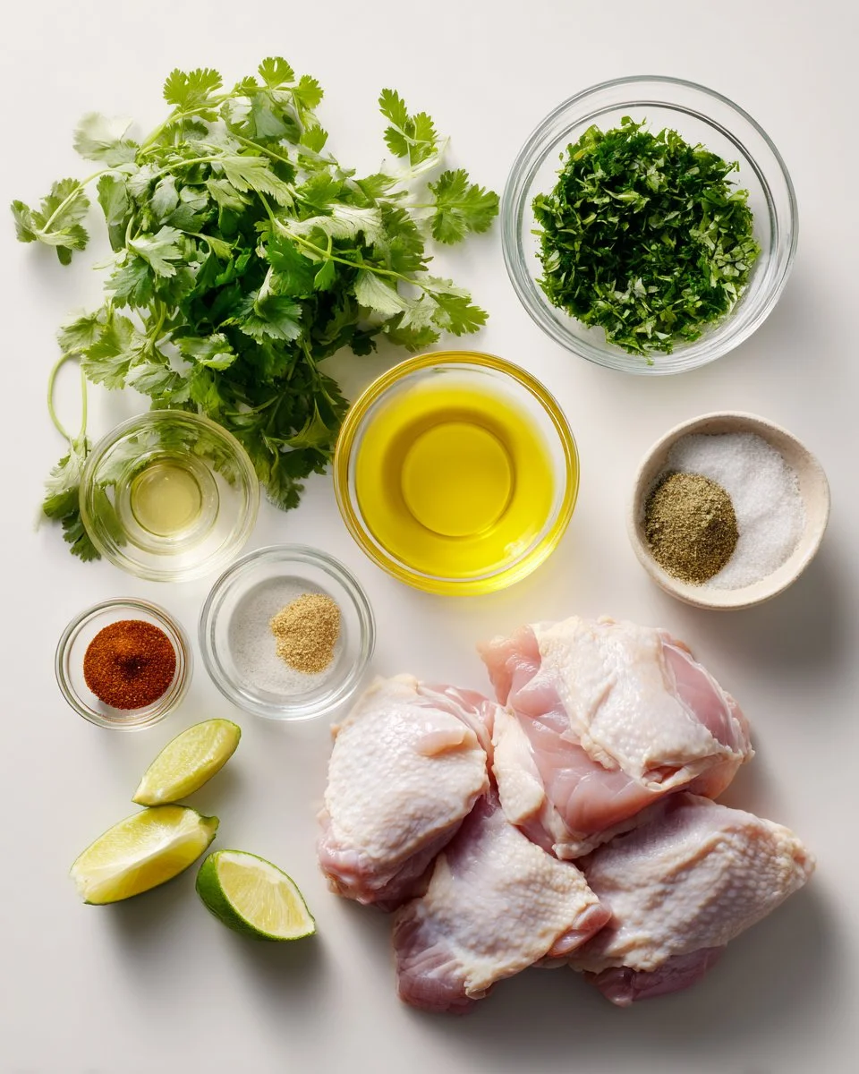 Cilantro Lime Chicken Thighs