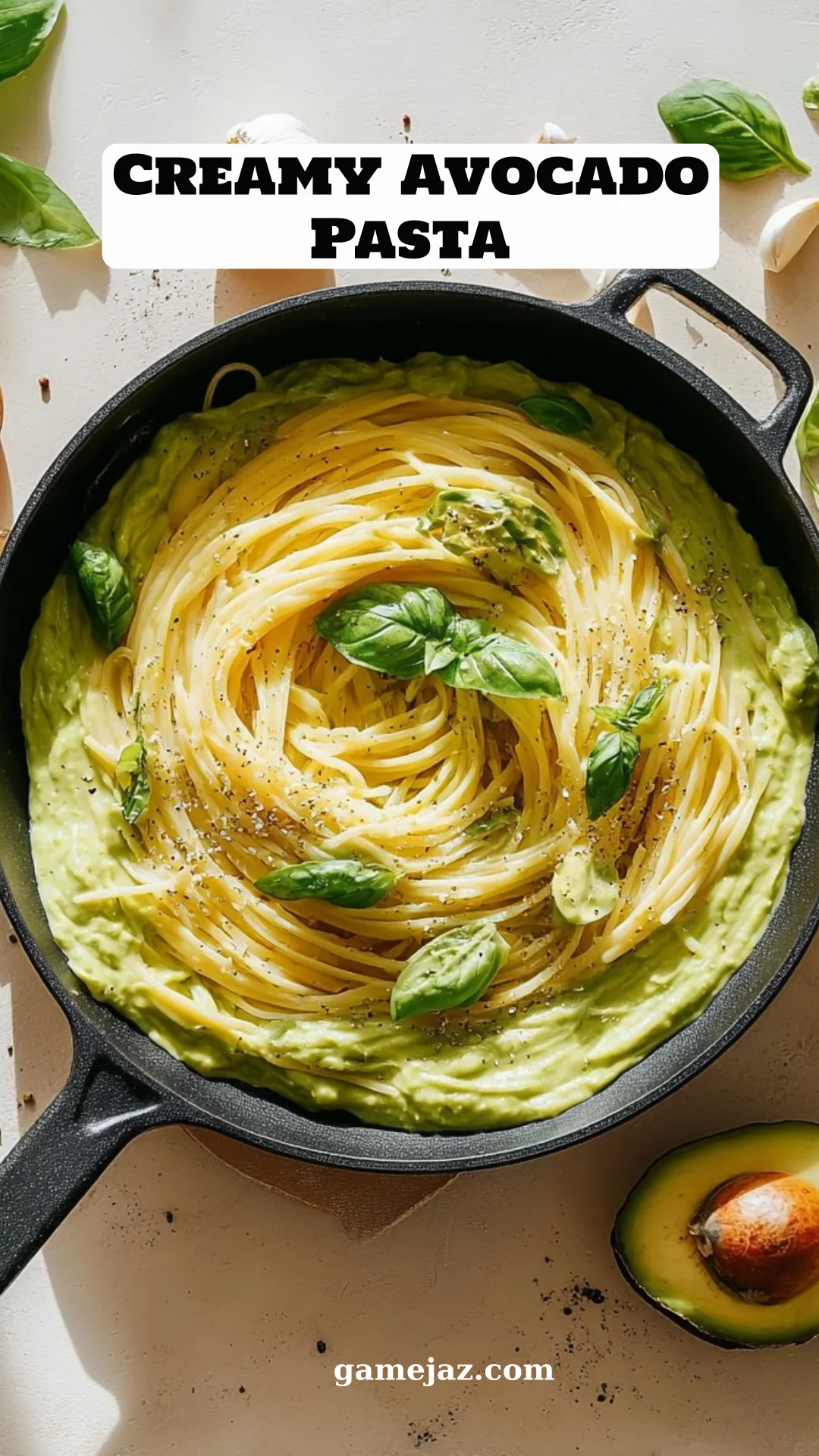 Creamy Avocado Pasta