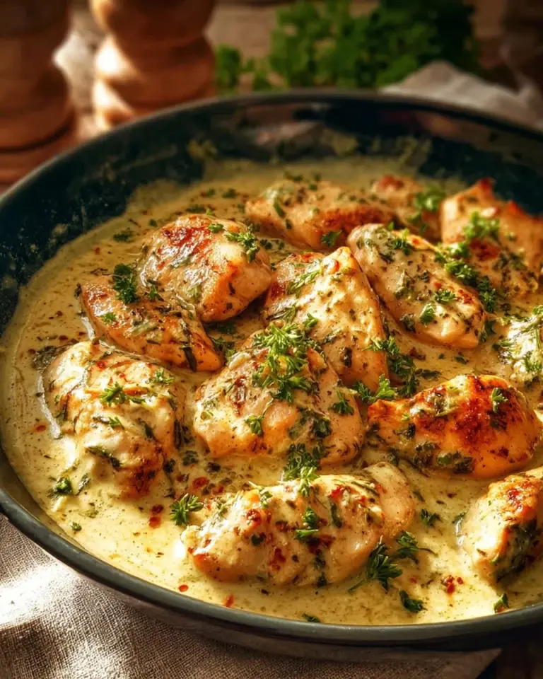 Creamy ranch chicken cooking in a crock pot for a flavorful meal