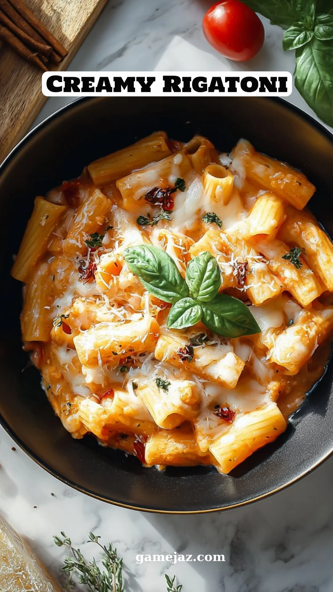 Creamy Rigatoni