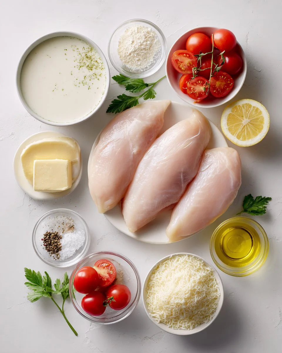 Crockpot Creamy Garlic Parmesan Chicken