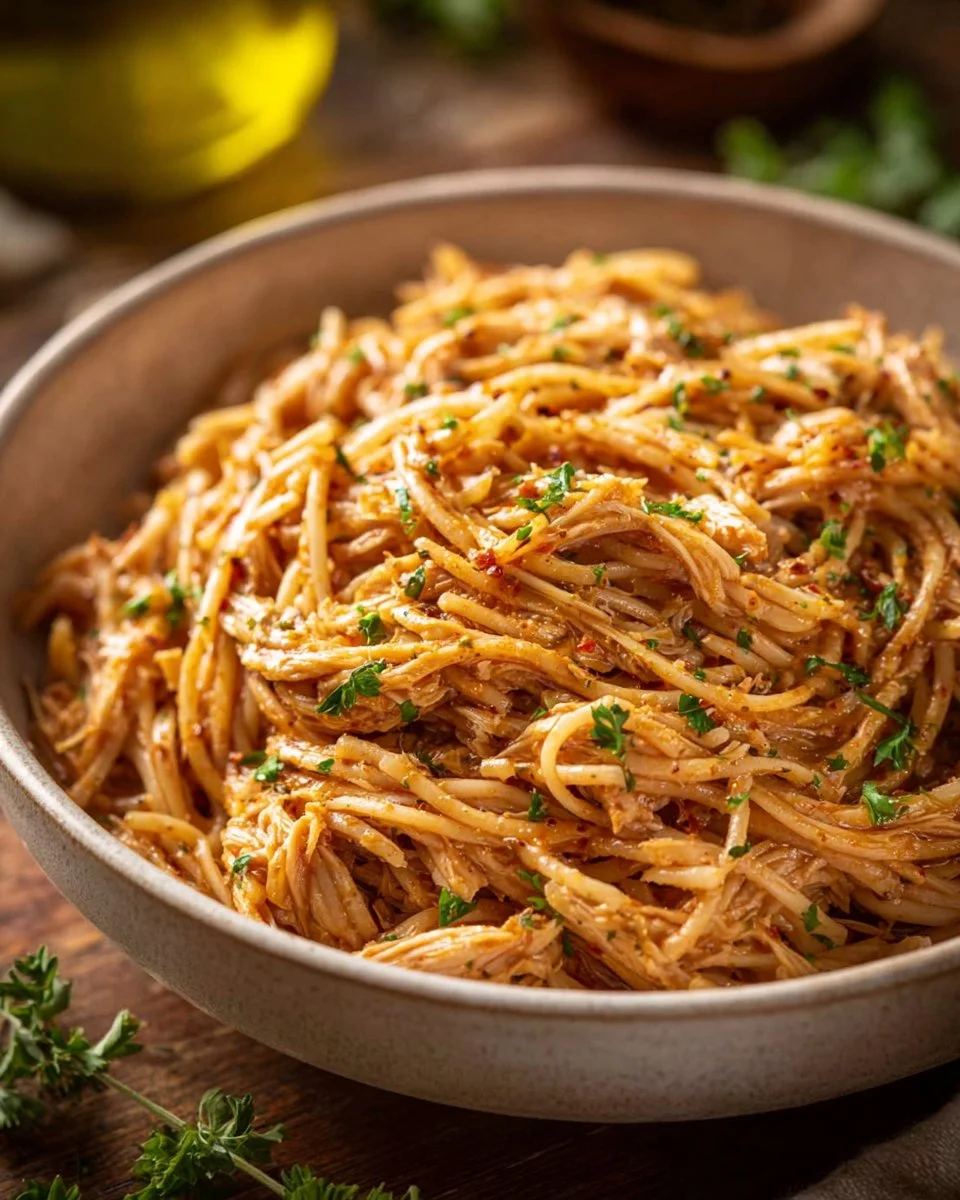 Crockpot Shredded Chicken