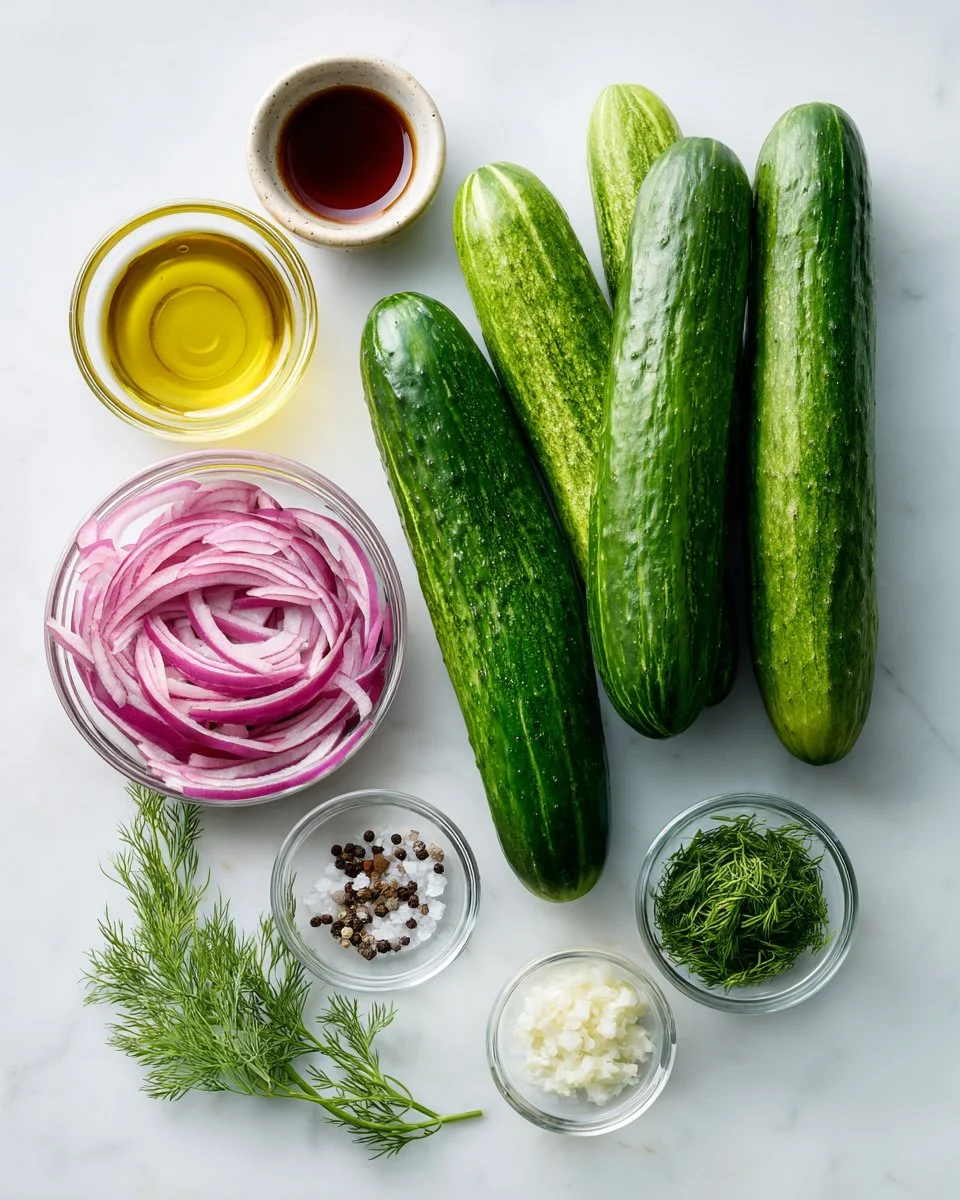 Cucumber Ribbon Salad