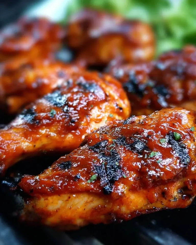 Dr Pepper Chipotle Grilled Chicken dish ready to serve