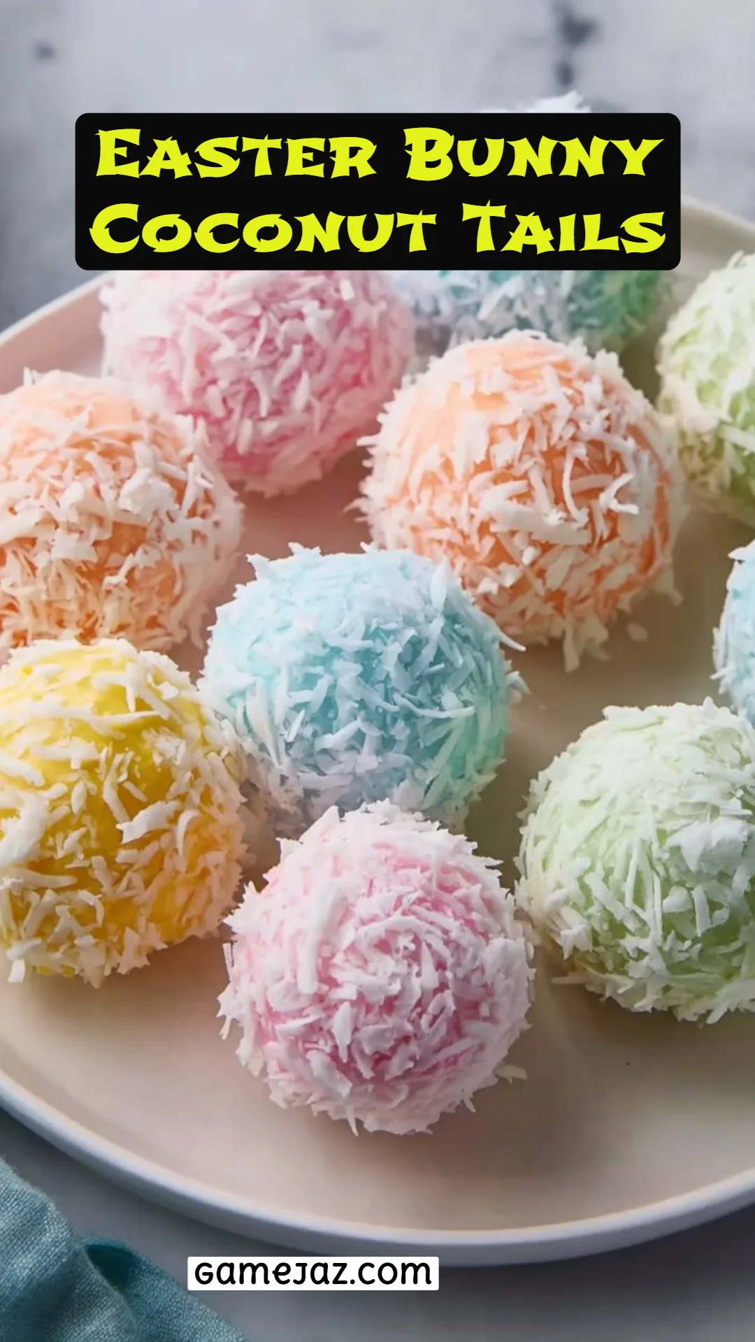 Easter Bunny Coconut Tails