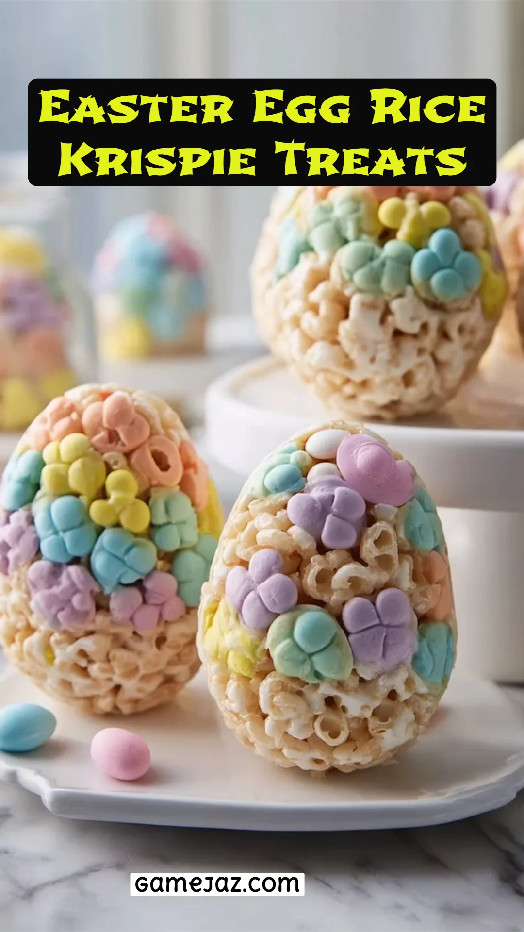 Easter Egg Rice Krispie Treats