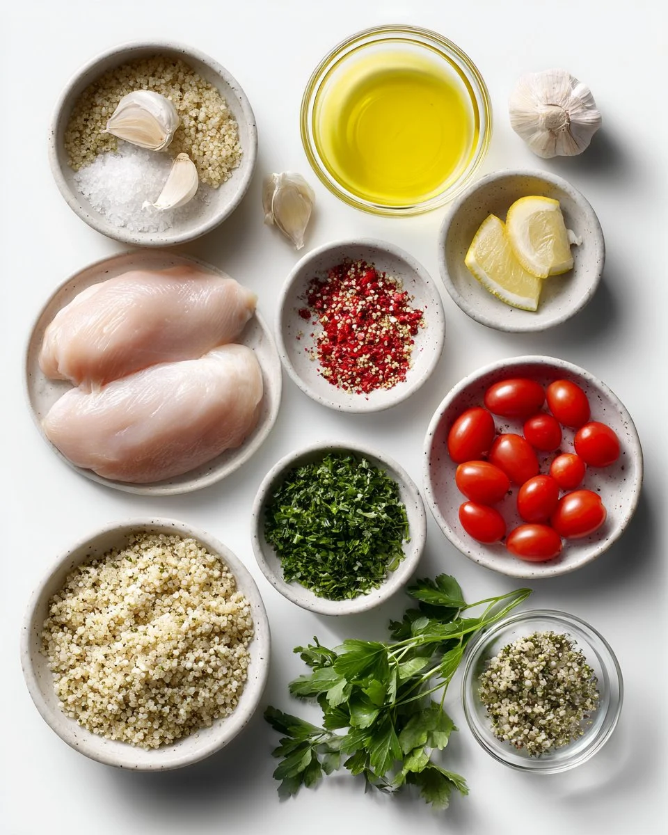 Easy Garlic Lemon Chicken Quinoa That Bursts With Flavor