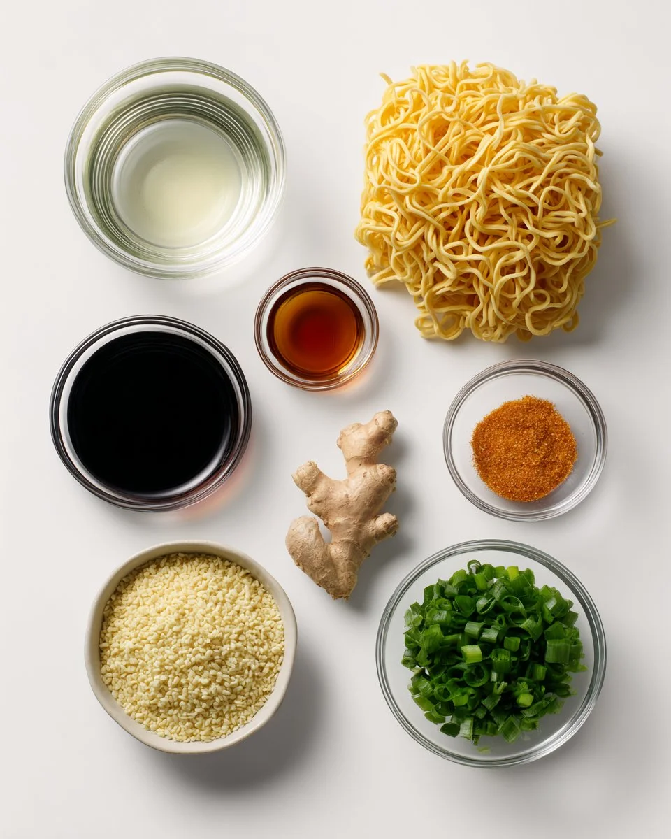 Easy Saucy Ramen Noodles