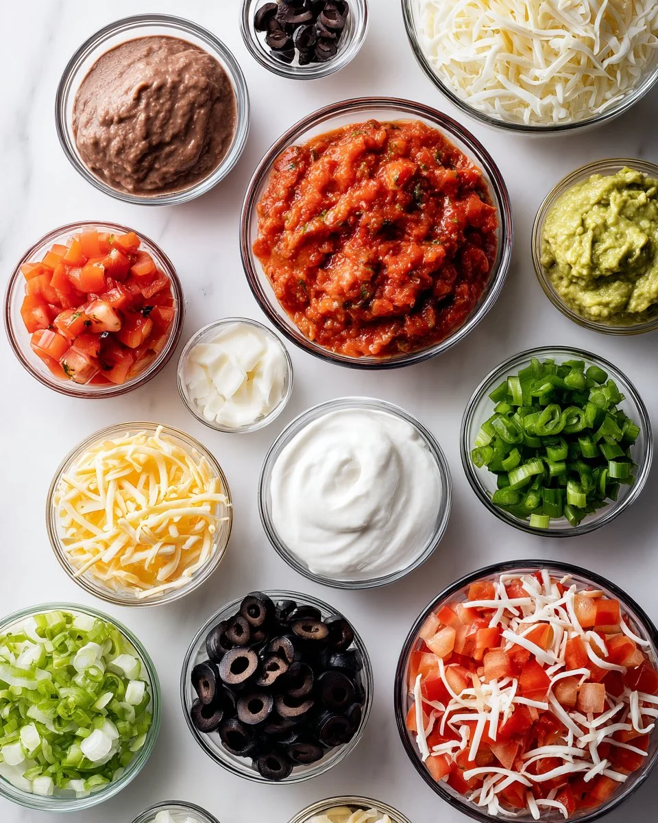 Football 7 Layer Dip