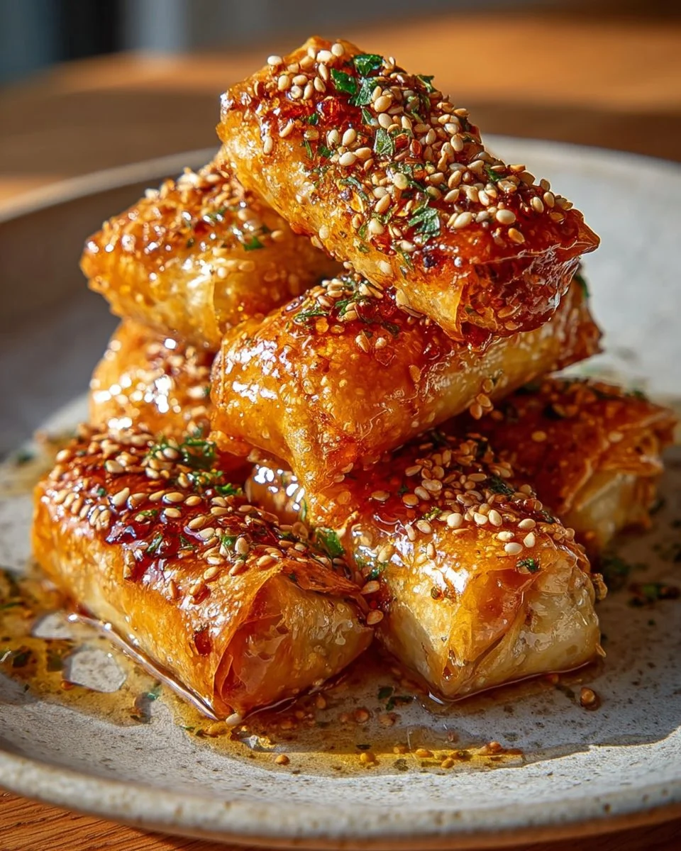 Fried Feta Rolls