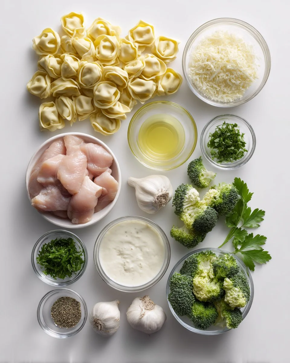 Garlic Parmesan Chicken Tortellini