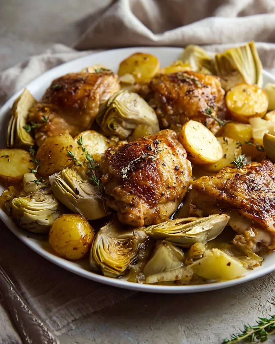 Delicious Chicken Vesuvio recipe by Giada De Laurentiis