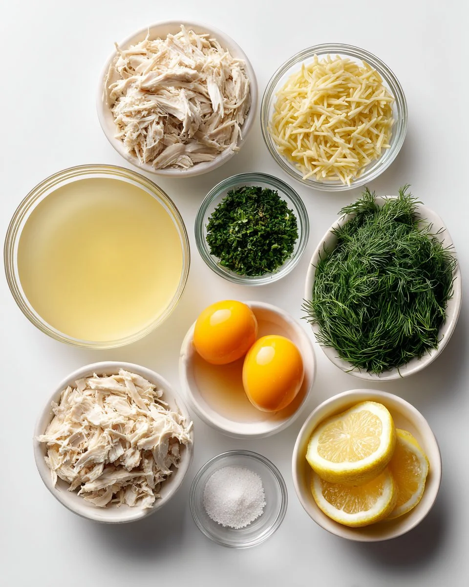 Greek Lemon Chicken Soup